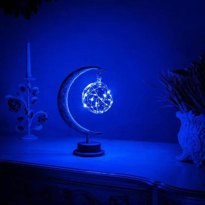 3D LED Moon Lamp Night Light: Bedside Lamp for Bedroom