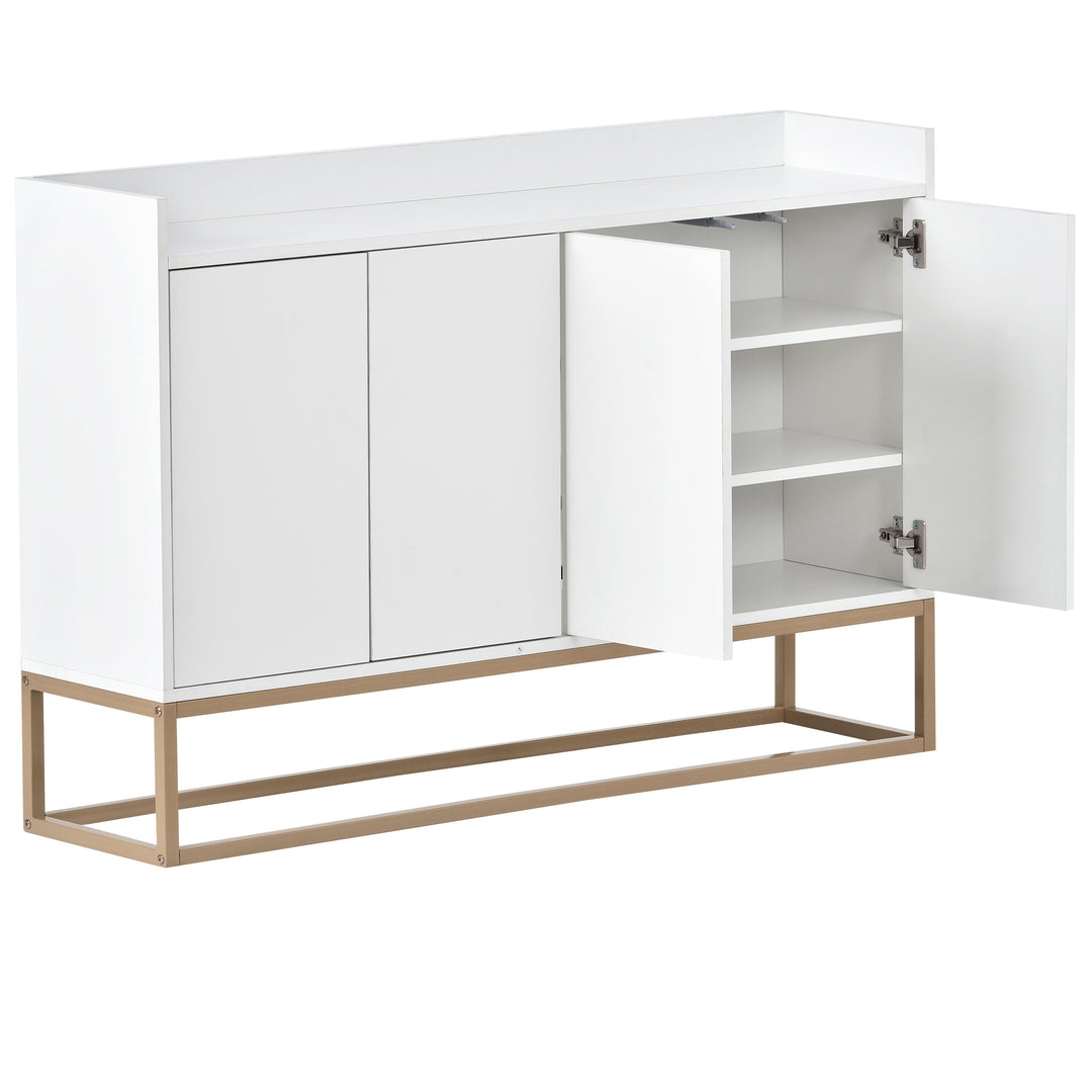 Elegant White Modern Sideboard with Ample Storage