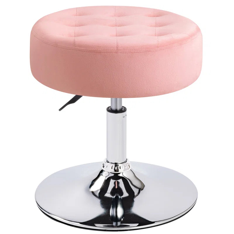 Iron Swivel Makeup Accent Stool