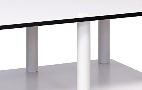 Furinno Mid TV Stand, White