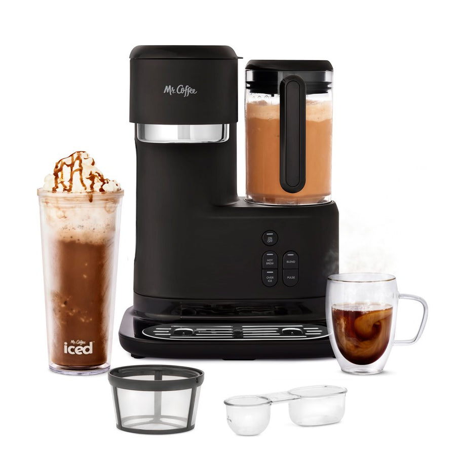 Single Serve Frappe and Iced Coffee Maker with Blender