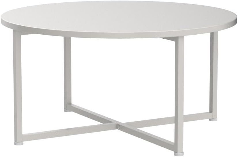 Scandinavian-Style Coffee Table, White