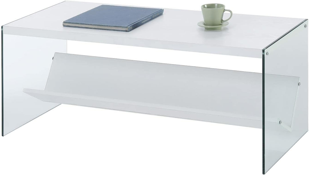 Convenience Concepts SoHo Coffee Table, White