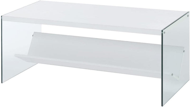 Convenience Concepts SoHo Coffee Table, White