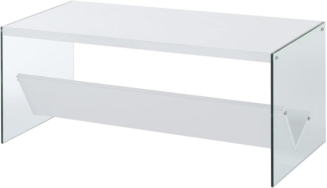 Convenience Concepts SoHo Coffee Table, White