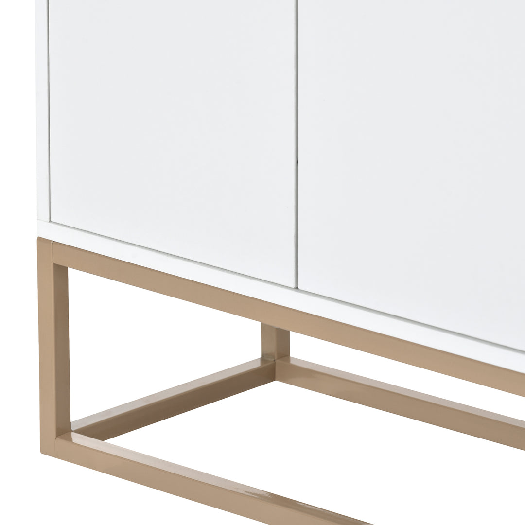 Elegant White Modern Sideboard with Ample Storage