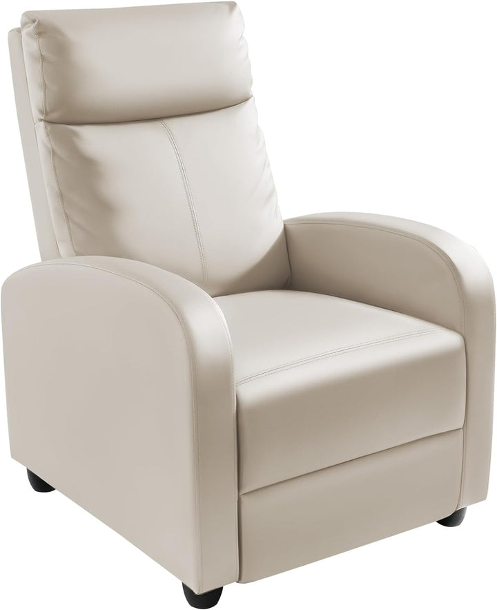 Recliner Chair PU Leather Recliners Home Theater