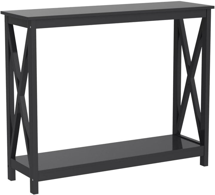 Sofa Side Console Table, 39.3in L x 11.8in W x 31.6in H