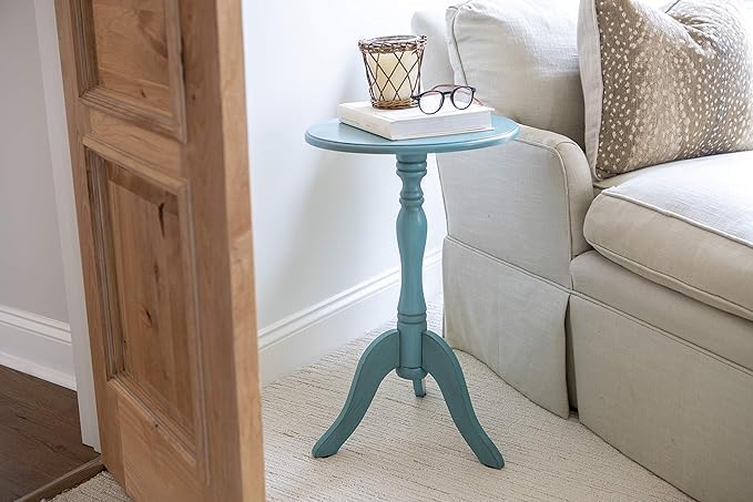 Pedestal, Chic & Compact MDF Furniture, Turquoise