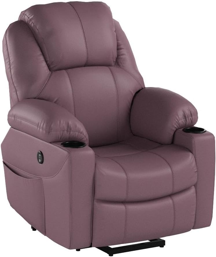 Electric Power Lift Recliner Chair Sofa, Light Brown