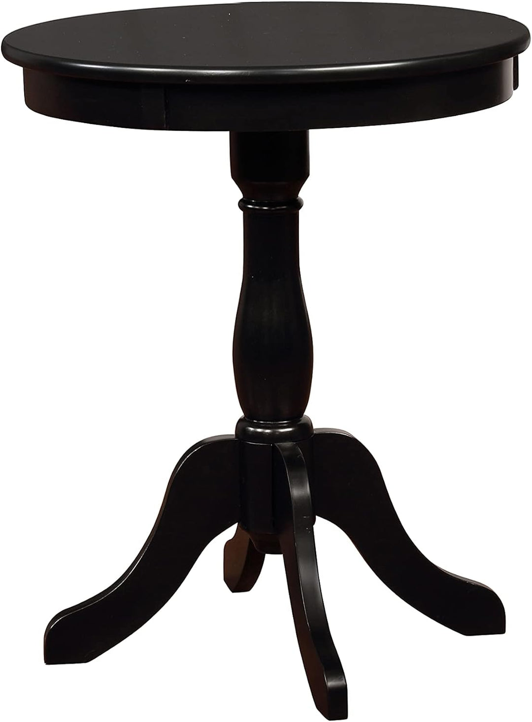 Furniture Round Table, Black, 18