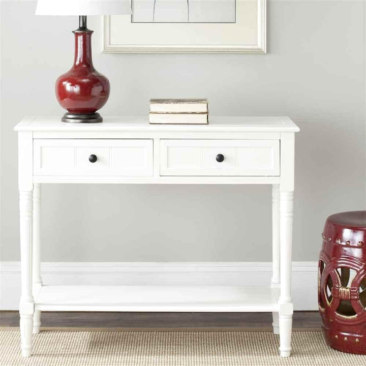 Samantha Distressed/Cream Console Table