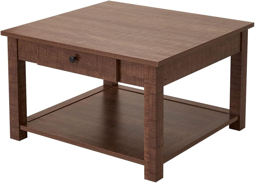 Panana Coffee Table, Mid Century Modern Wood Coffee Tables, Brown