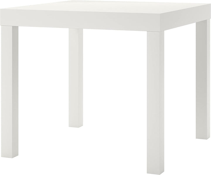 Parsons End Table, White