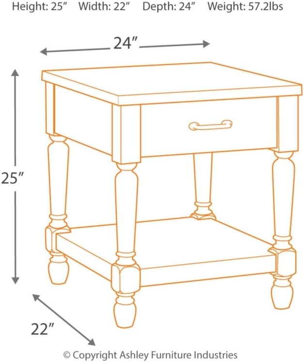 Shawnalore Farmhouse End Table