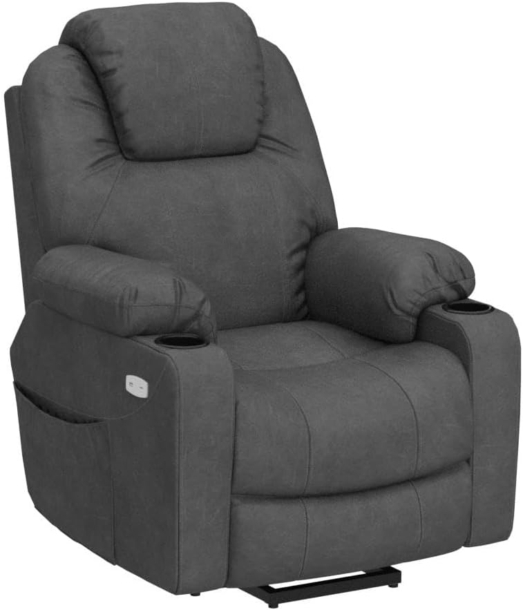 Electric Power Lift Recliner Chair Sofa, Gray