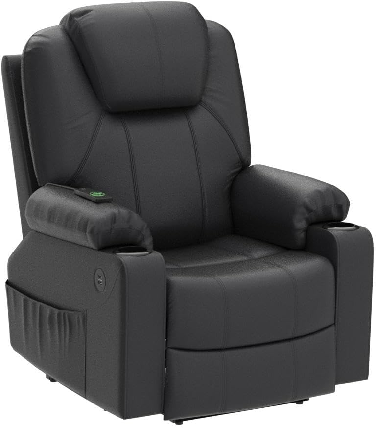 Electric Power Lift Recliner Chair Sofa, Black