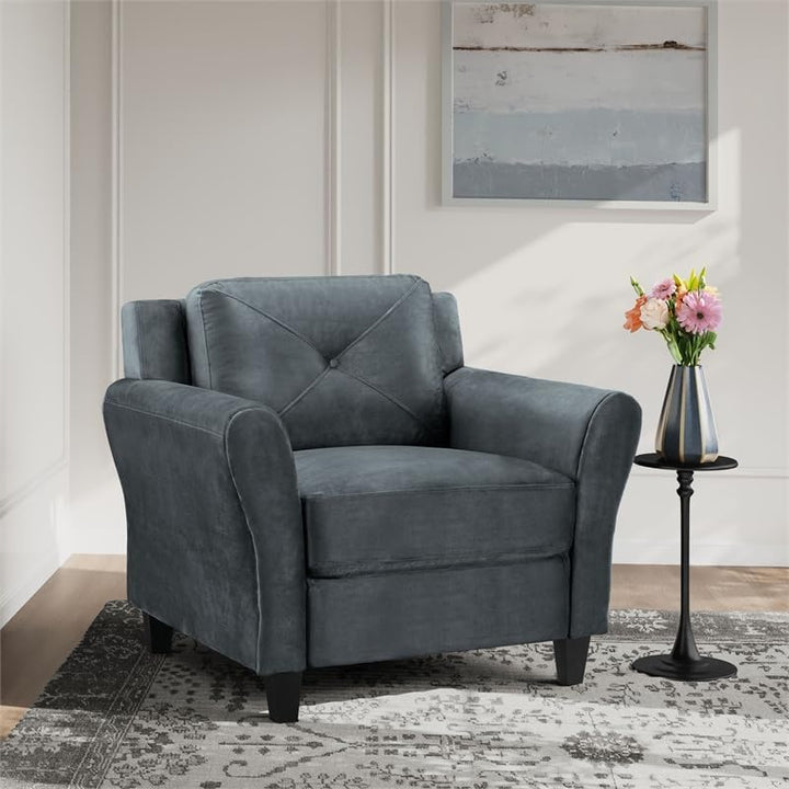 Harrington Armchair Dark Gray