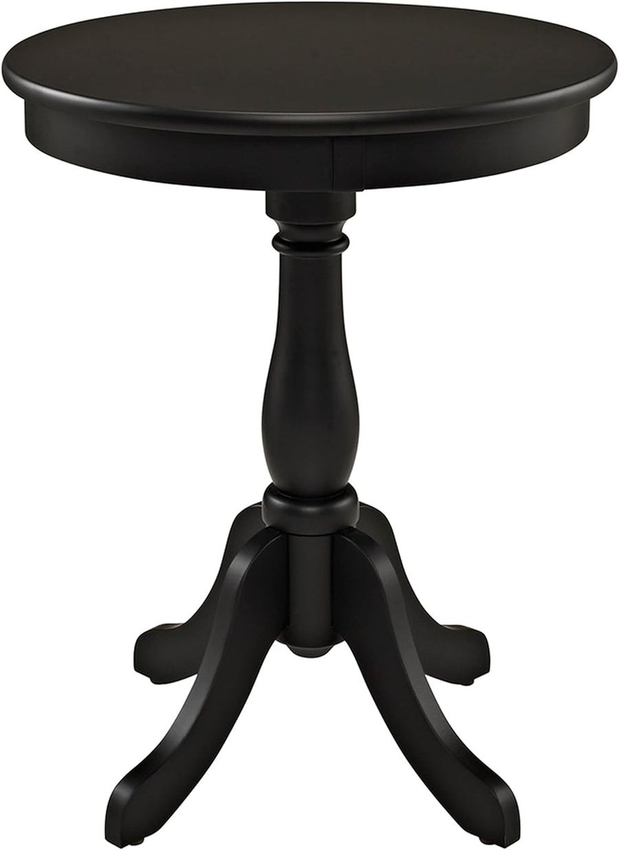 Furniture Round Table, Black, 18