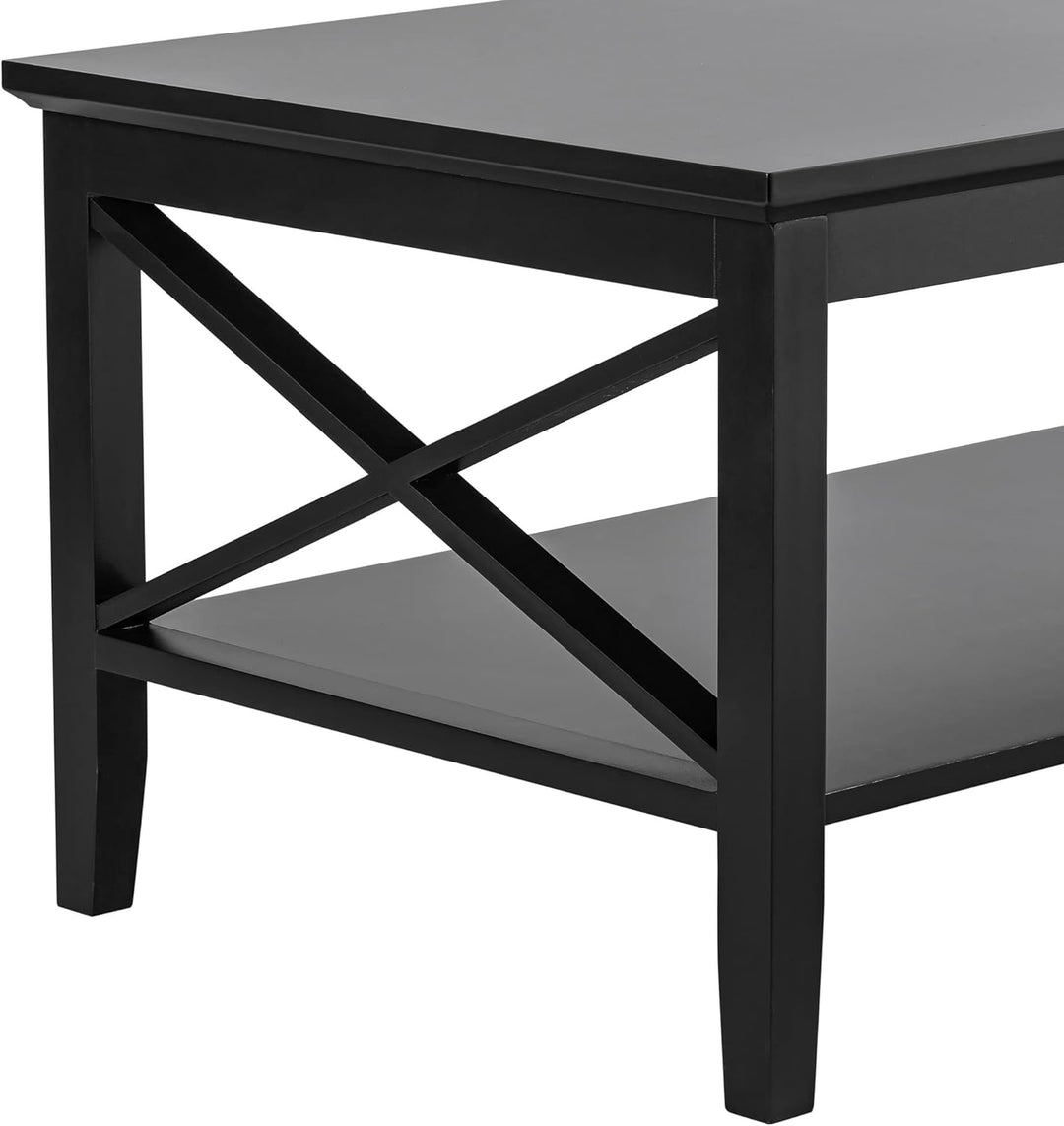 Stylish Oxford Coffee Table, Black