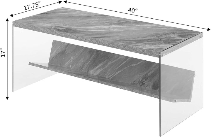 Soho Coffee Table, Black