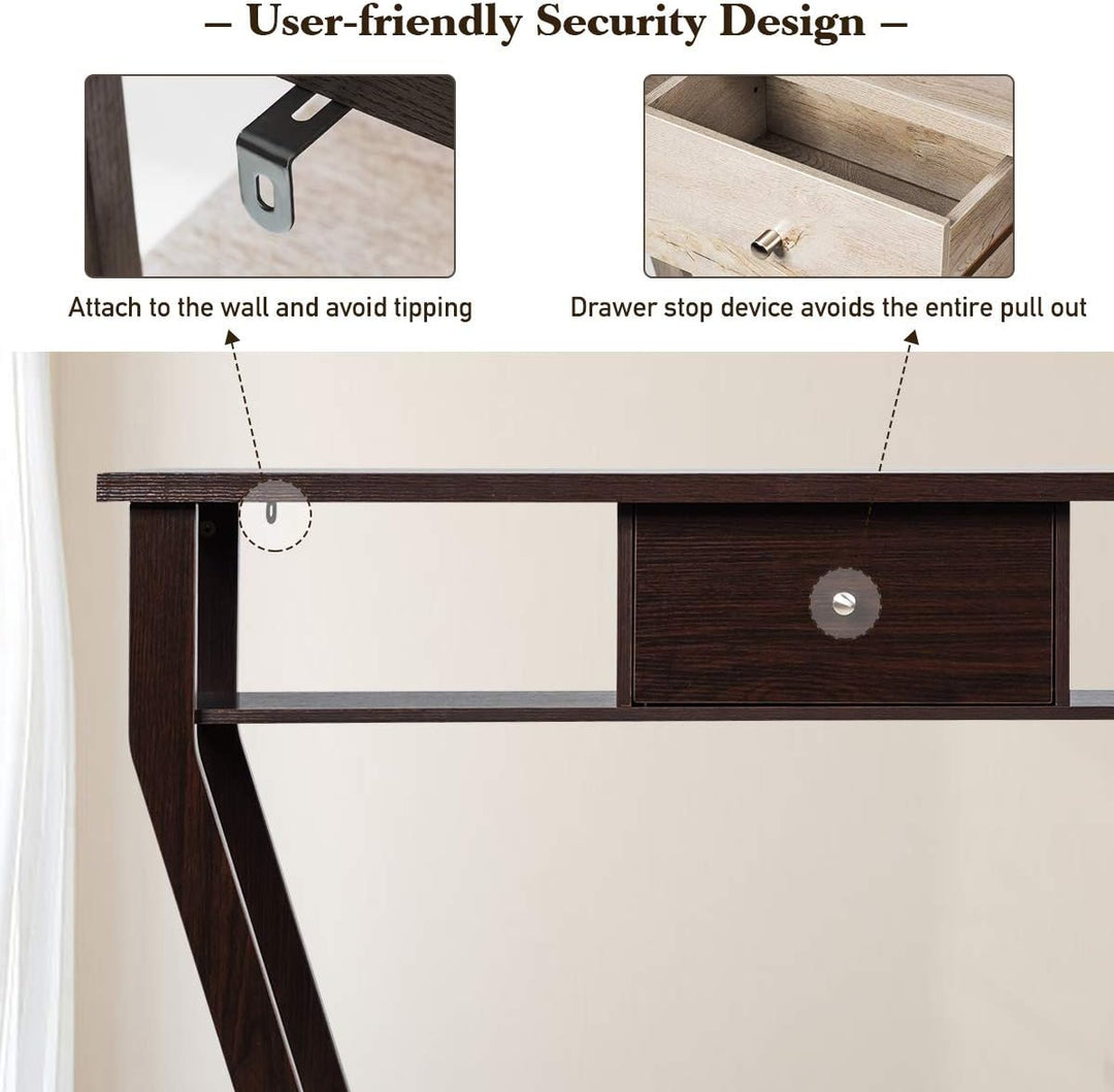 Console Table Modern Easy Assembly Entryway Table