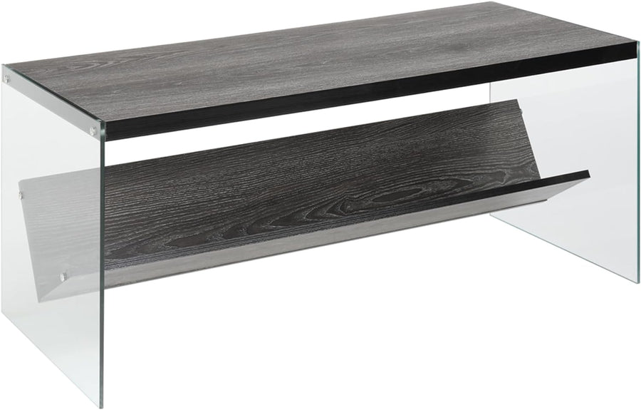 Convenience Concepts SoHo Coffee Table, Weathered Gray