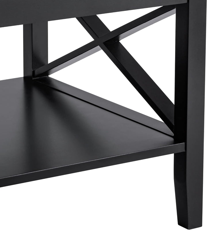 Stylish Oxford Coffee Table, Black