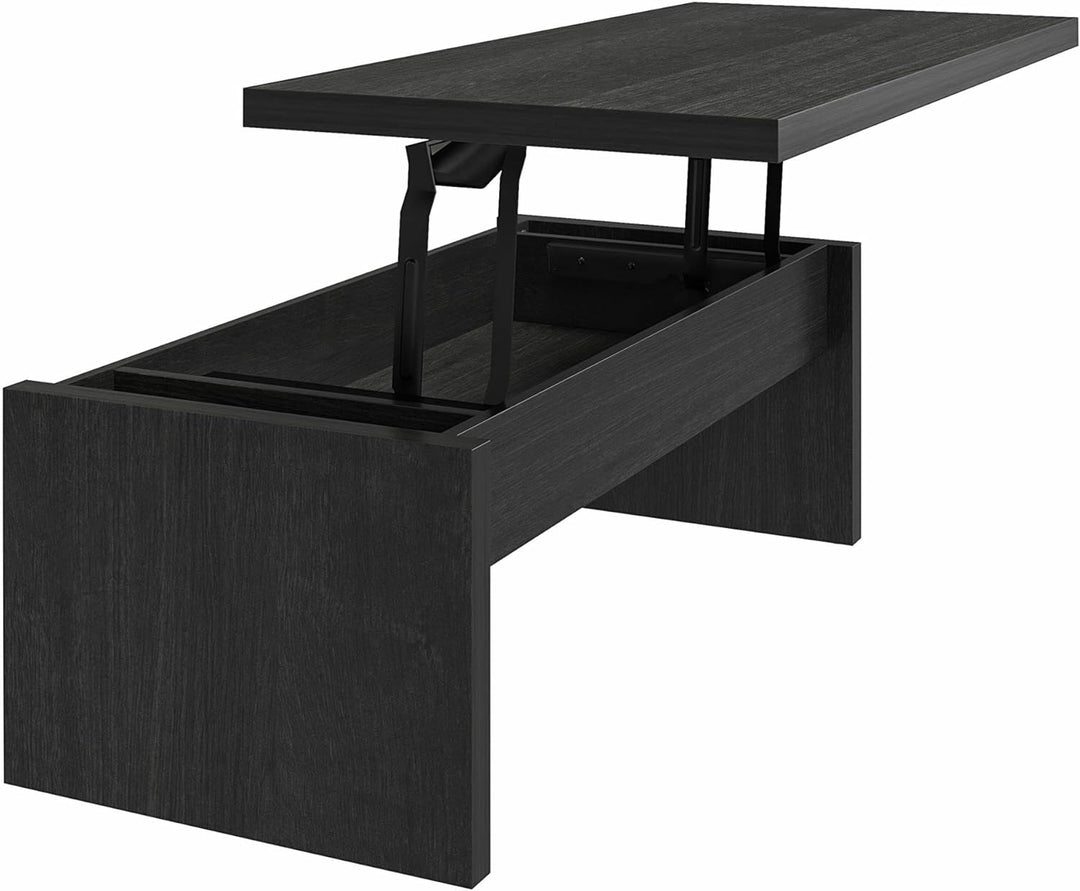 Mr. Kate Winston Lift Top Coffee Table, Black Oak