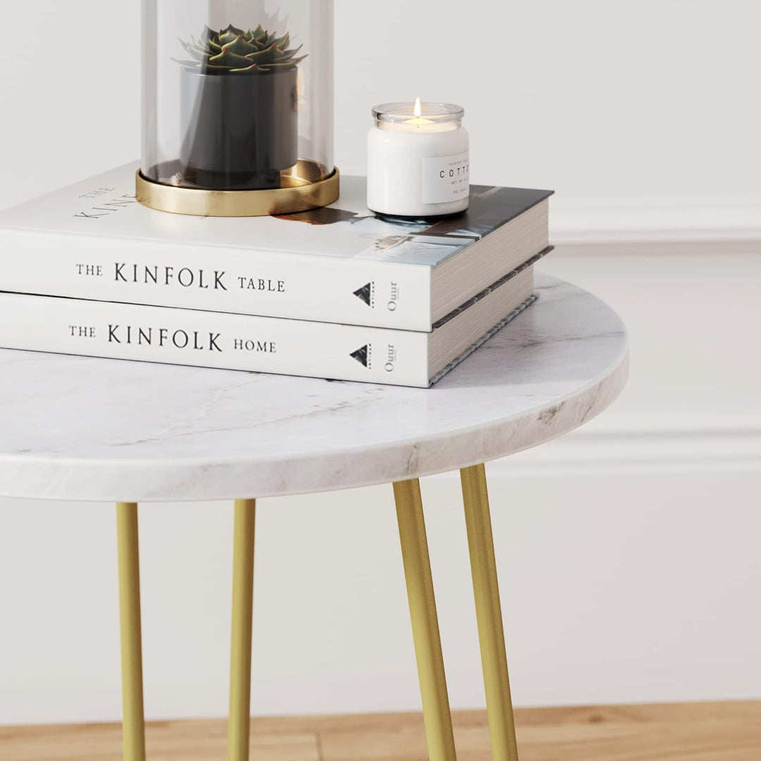 Ashley Round Modern Side Accent Table