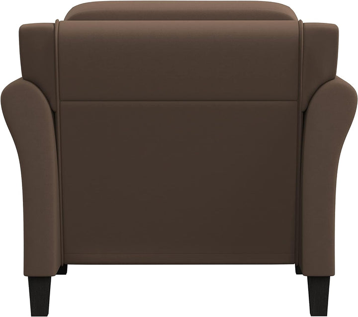 Harrington Armchair, Brown, 31.5"W x 35.4