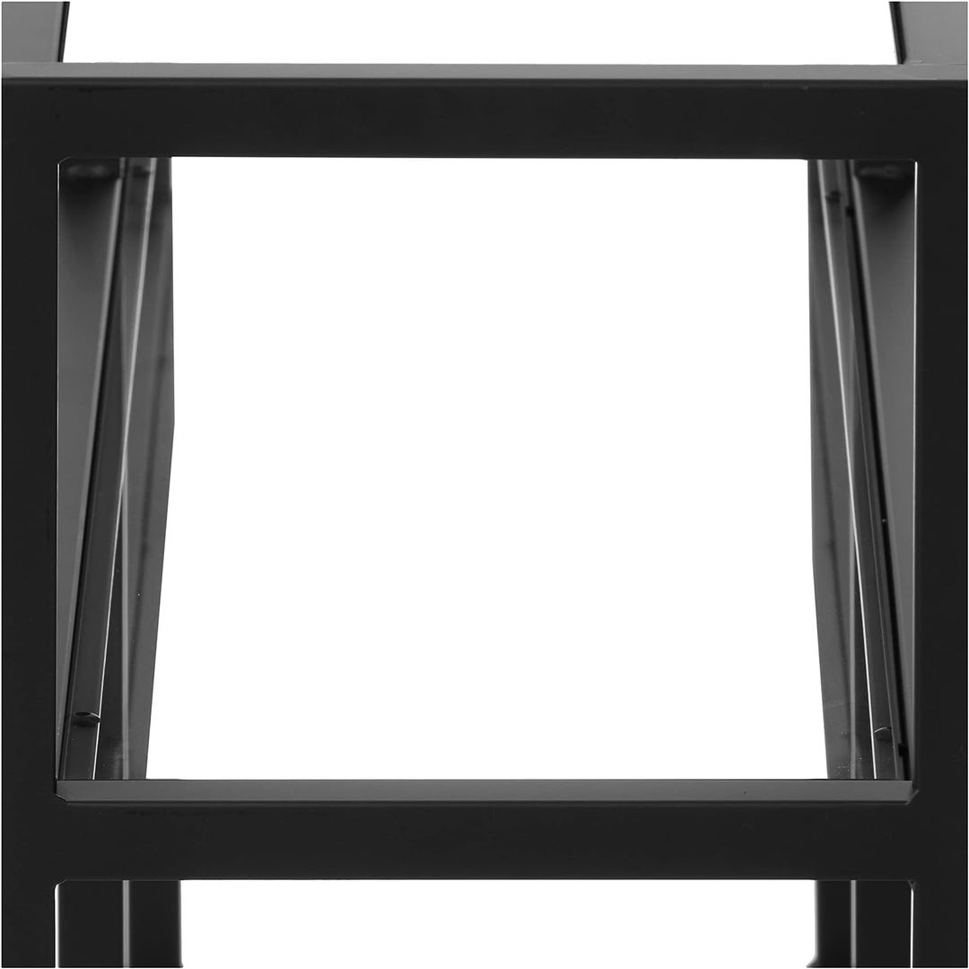 Rectangular Console Table, Blackened Bronze Finish