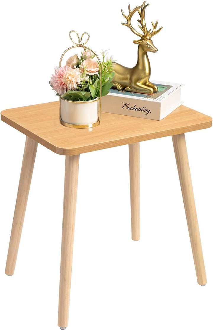 Side Table, Modern End Table, Wooden Small Living Room