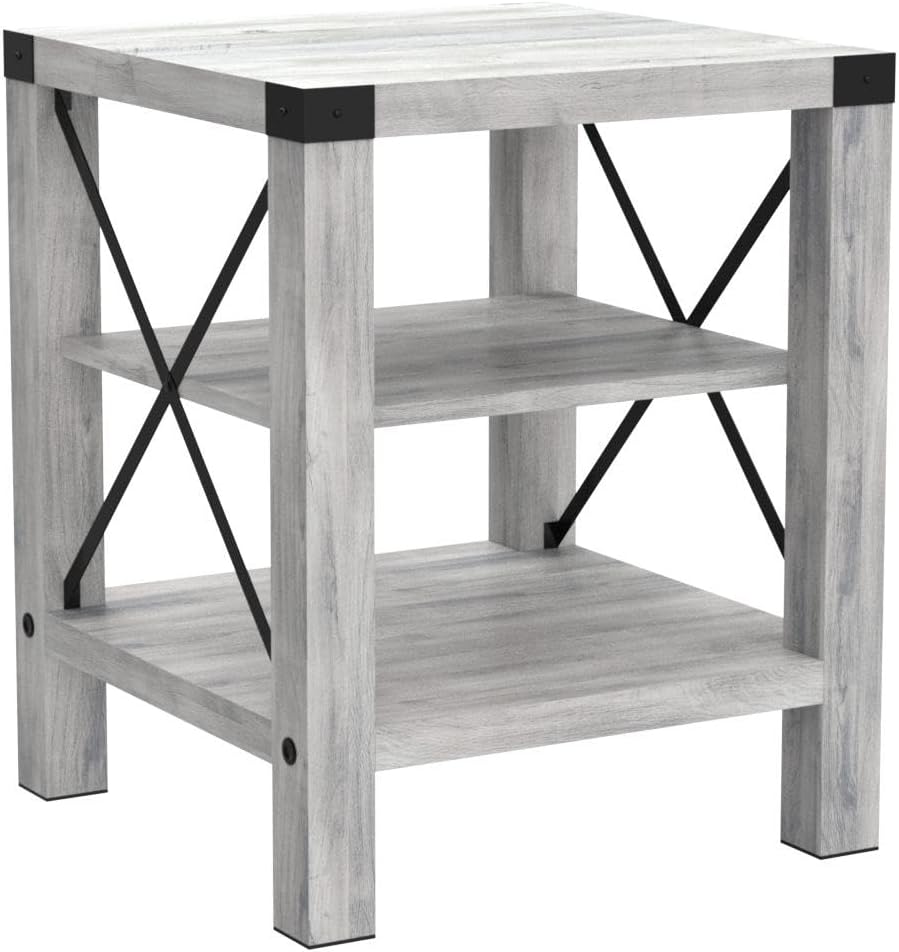 Grey End Table