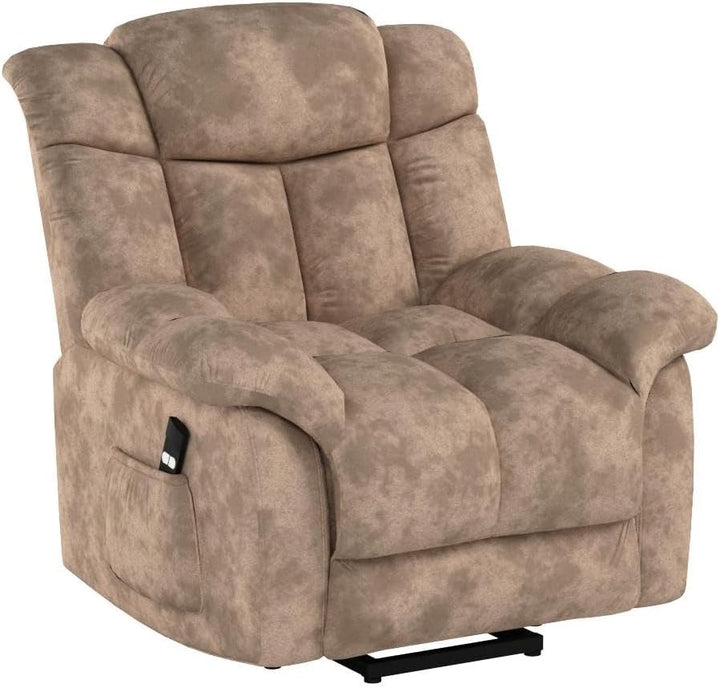 Power Lift Recliner Chair for Elderly Heavy Duty (Camel)