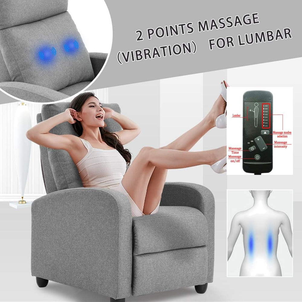 Recliner Chair for Living Room Winback Single Sofa Massage