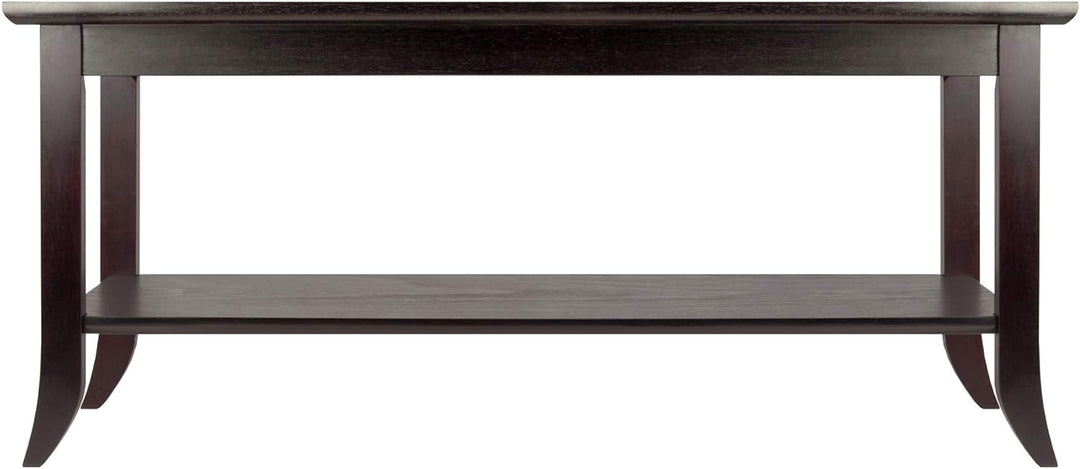 Genoa Rectangular Coffee Table, Espresso