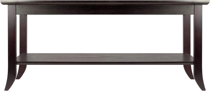 Genoa Rectangular Coffee Table, Espresso