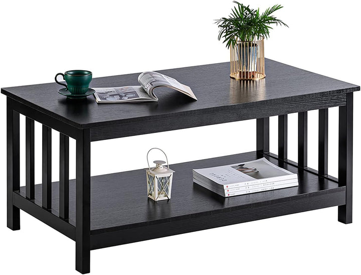 ChooChoo Mission Coffee Table, Black