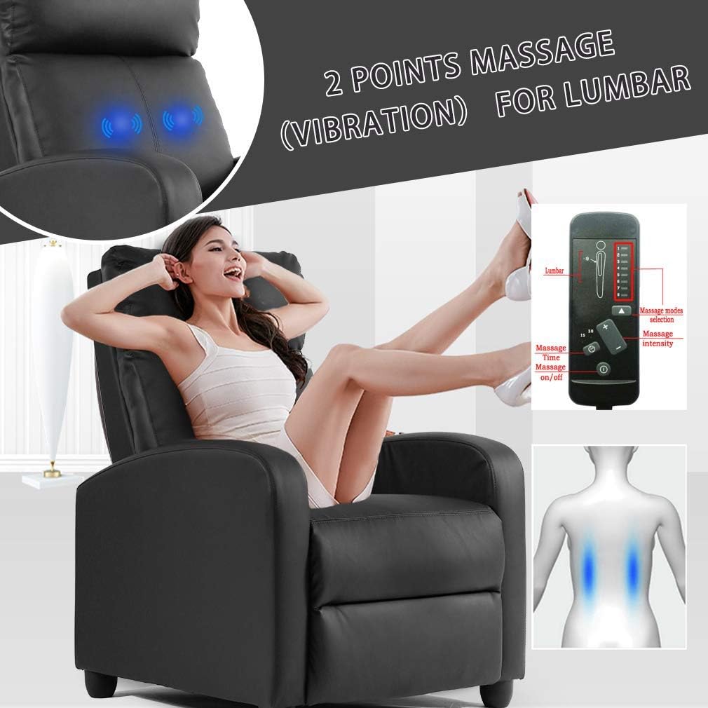 Recliner Chair Massage Sofa Reading Home Theater