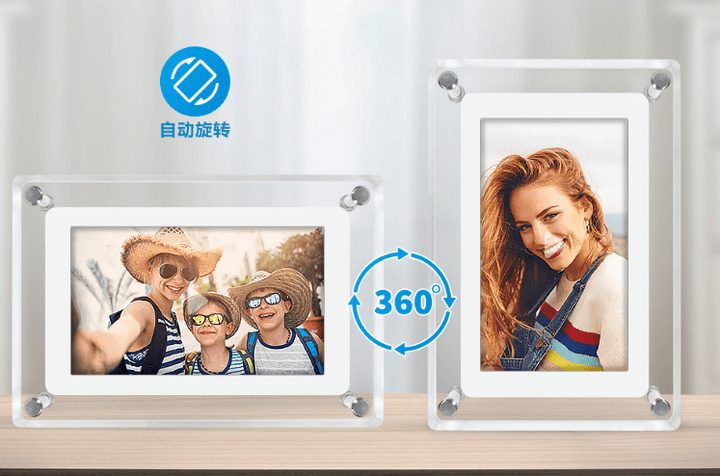 5/7-Inch HD 1080P Digital Photo Frame - Video Image Player