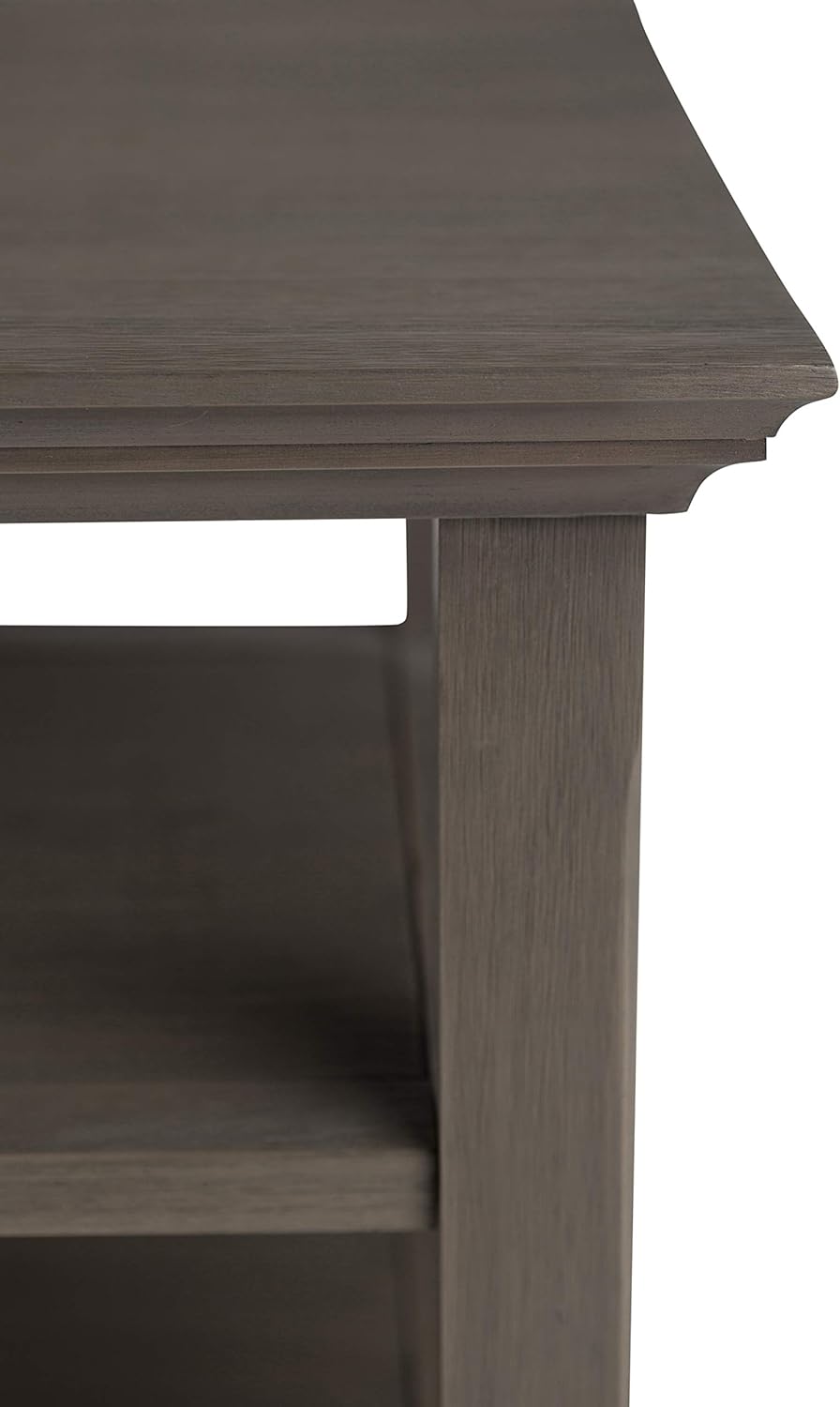 Acadian 19" End Table, Farmhouse Grey