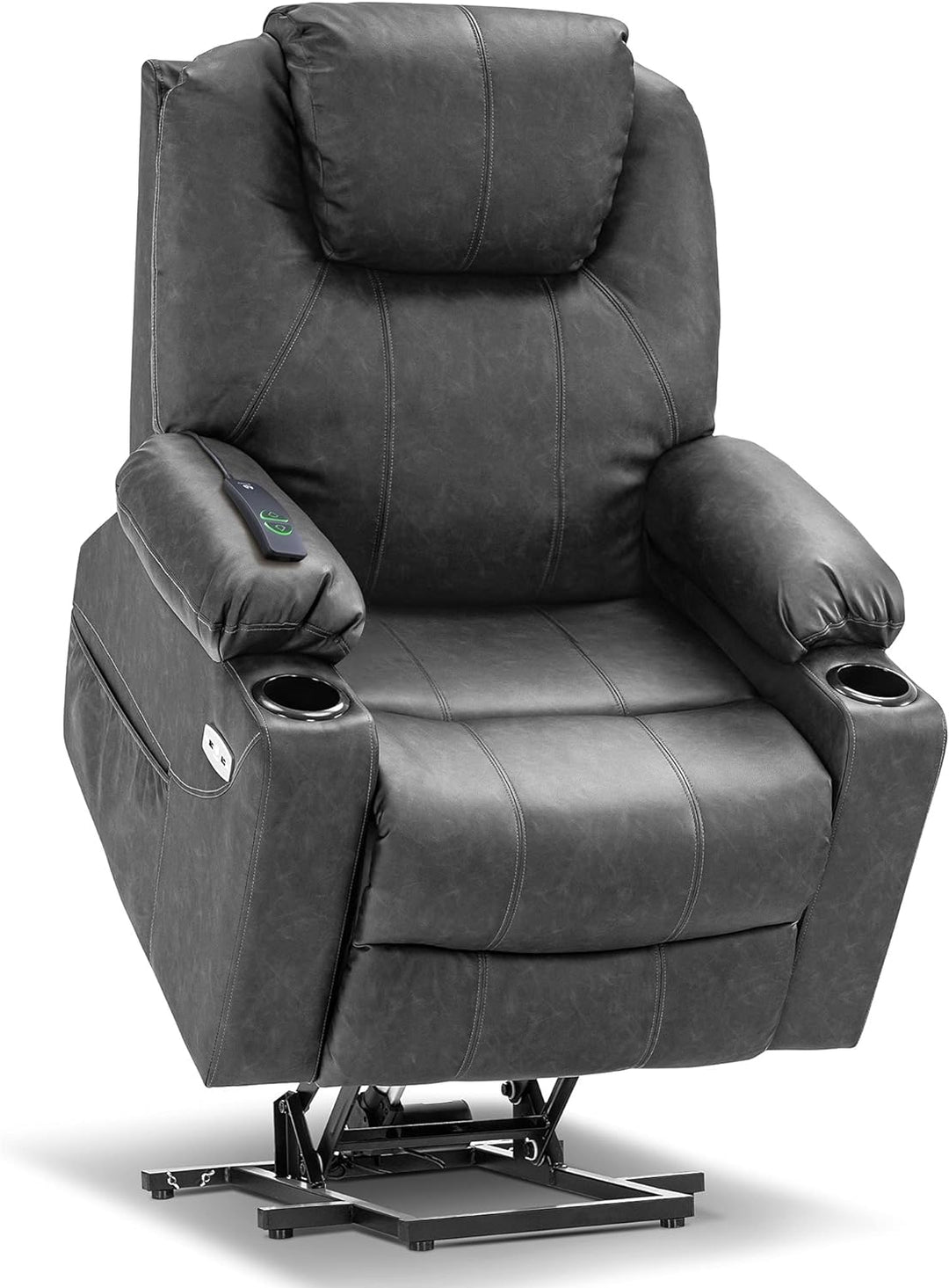 Electric Power Lift Recliner Chair Sofa, Gray