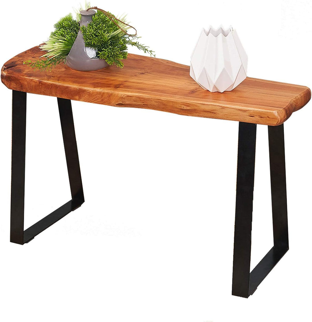 Cedar Bench Table, Natural Edge Side Table