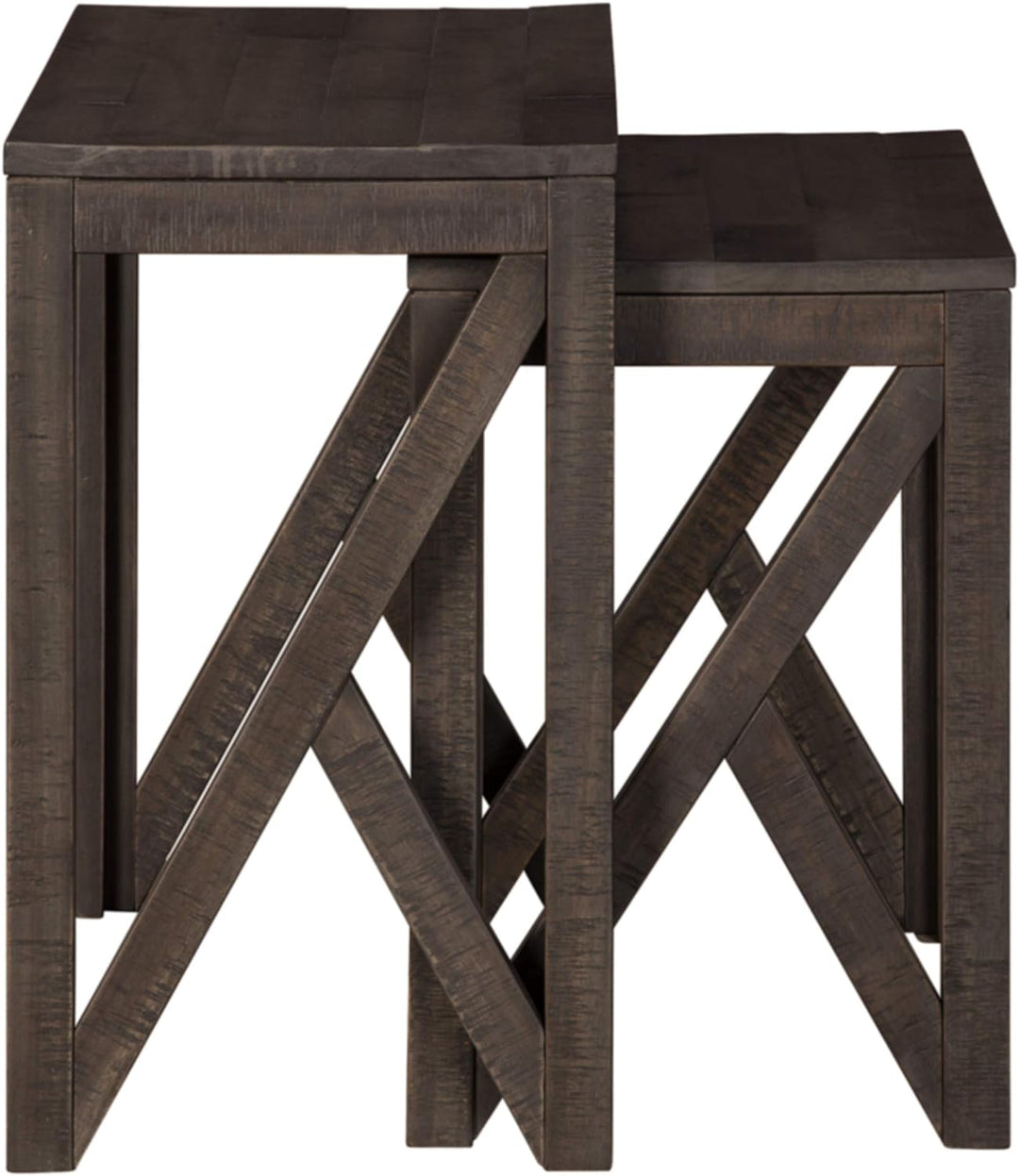 Signature Design Ashley Emerdale Rustic Nesting Accent Tables