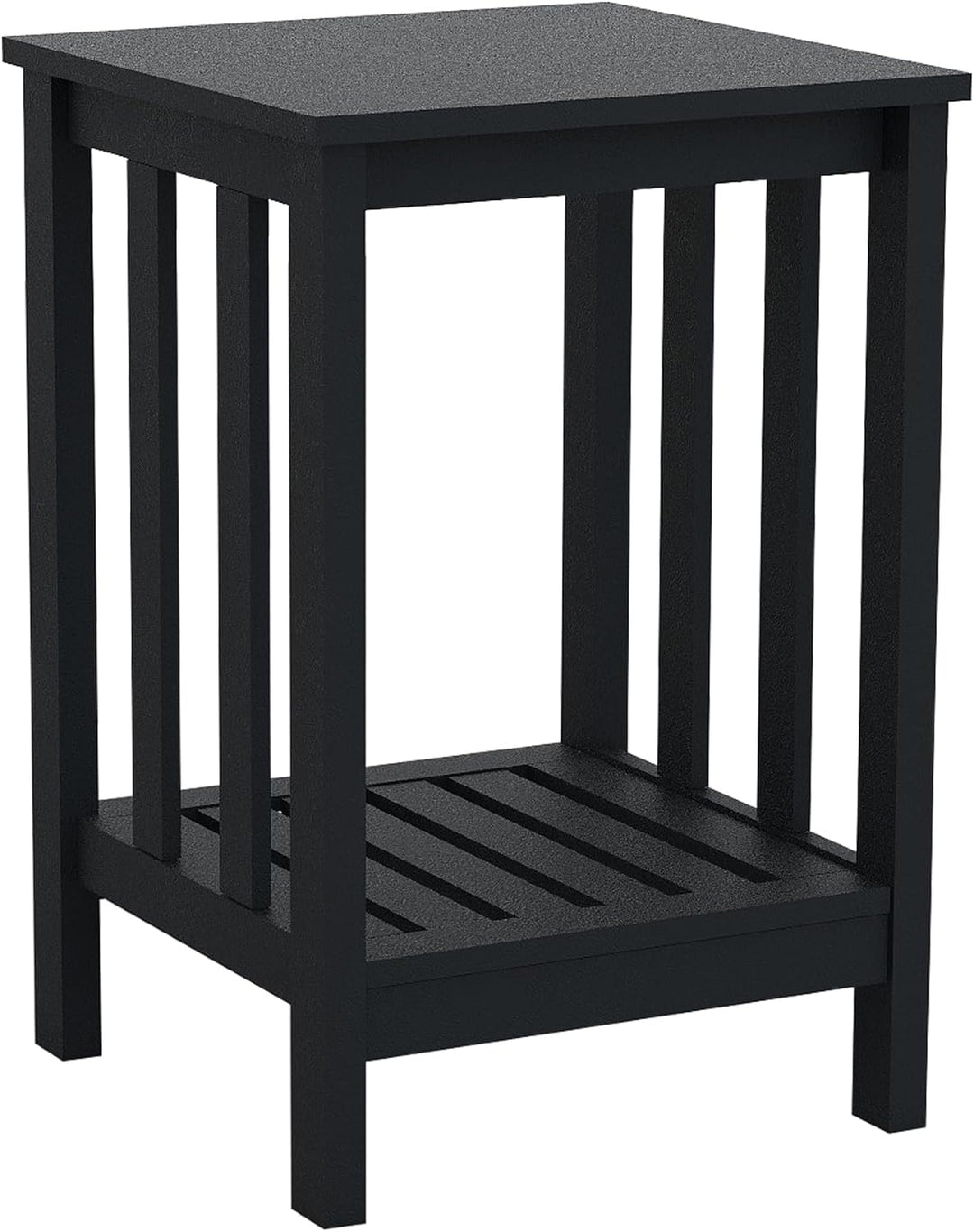 Black Side Tables Living Room Modern Rustic End Table