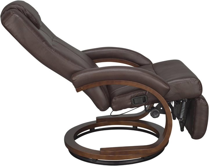 Charles 28" RV Euro Chair Recliner Mahogany