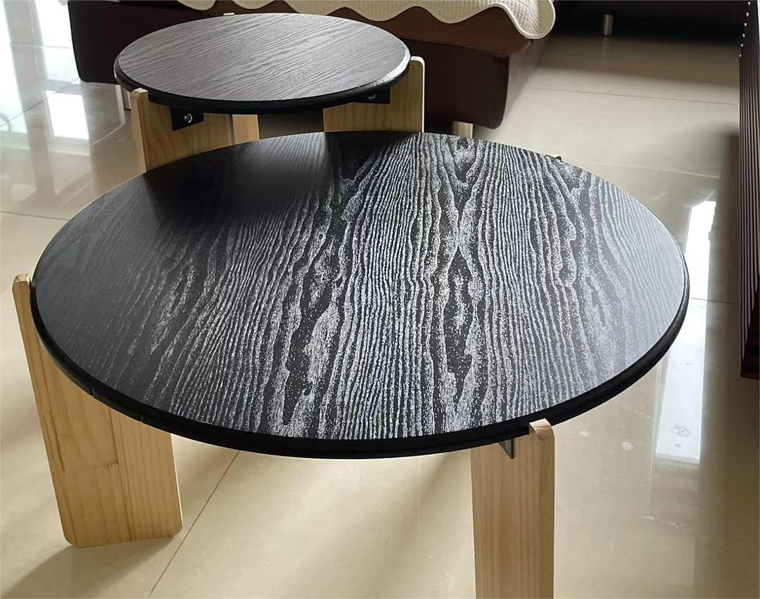 Side Tables, Coffee Tables, Round Coffee Table, Black