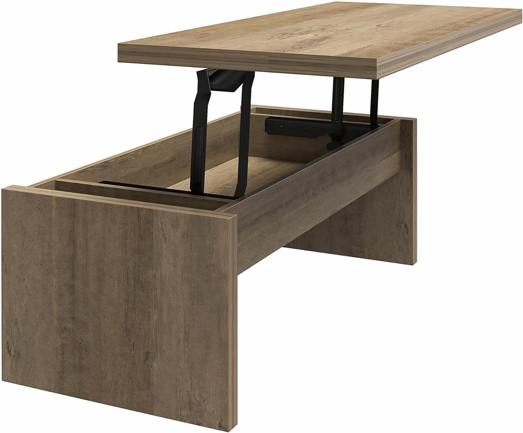 Mr. Kate Winston Lift Top Coffee Table, Rustic Oak