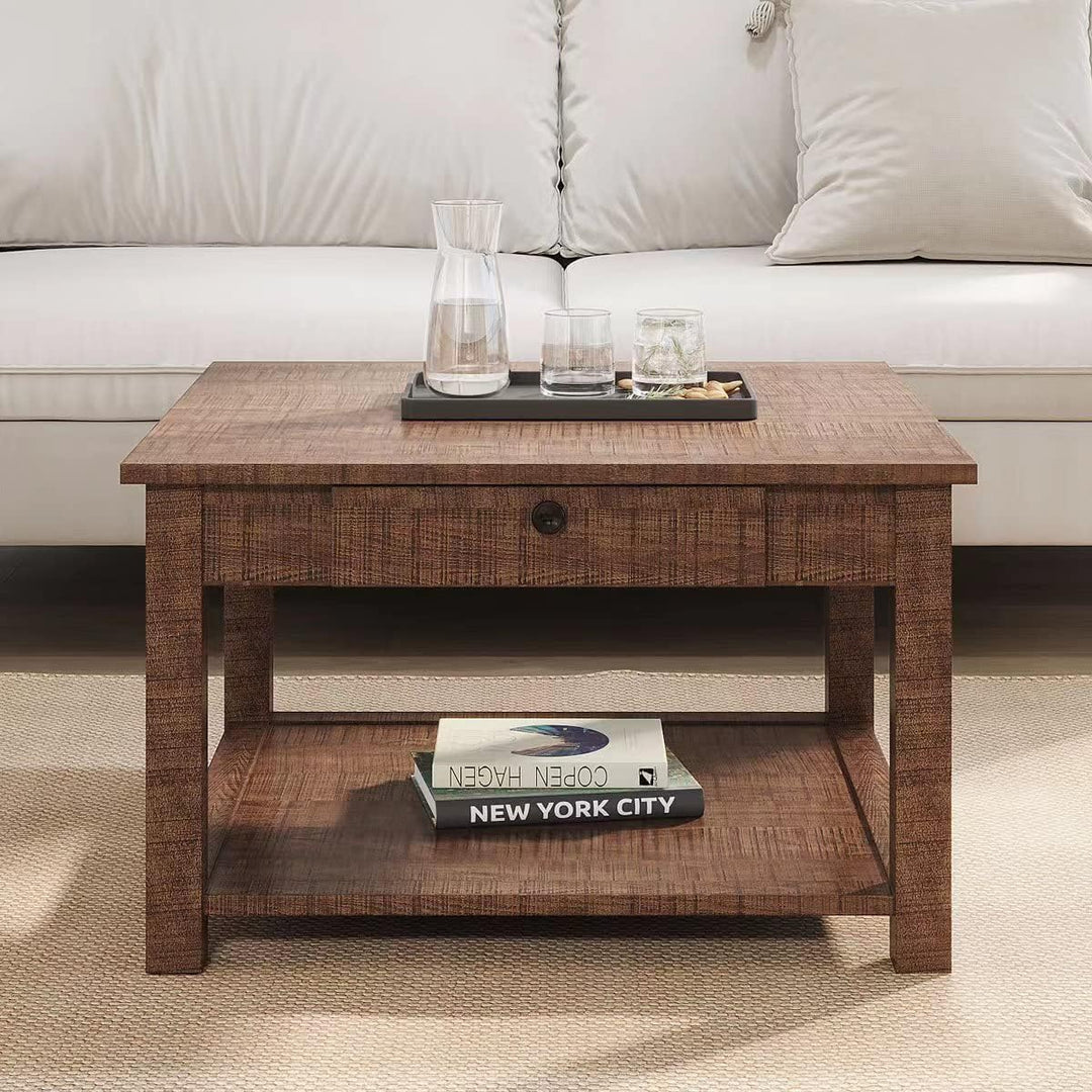 Panana Coffee Table, Mid Century Modern Wood Coffee Tables, Brown